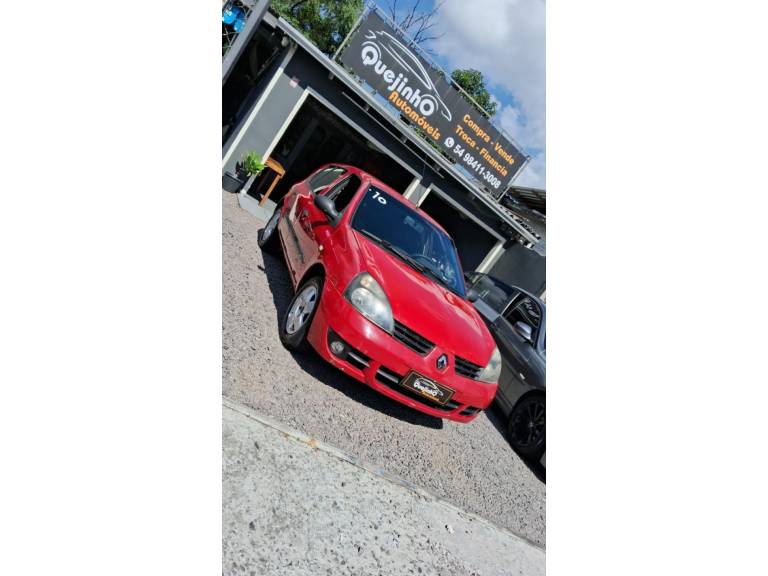 RENAULT - CLIO - 2010/2010 - Vermelha - R$ 21.900,00