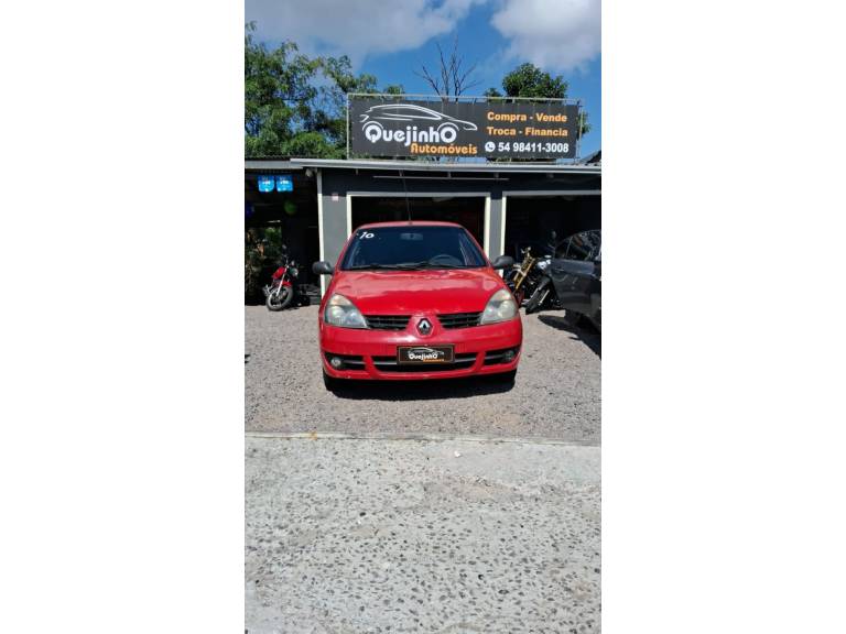 RENAULT - CLIO - 2010/2010 - Vermelha - R$ 21.900,00