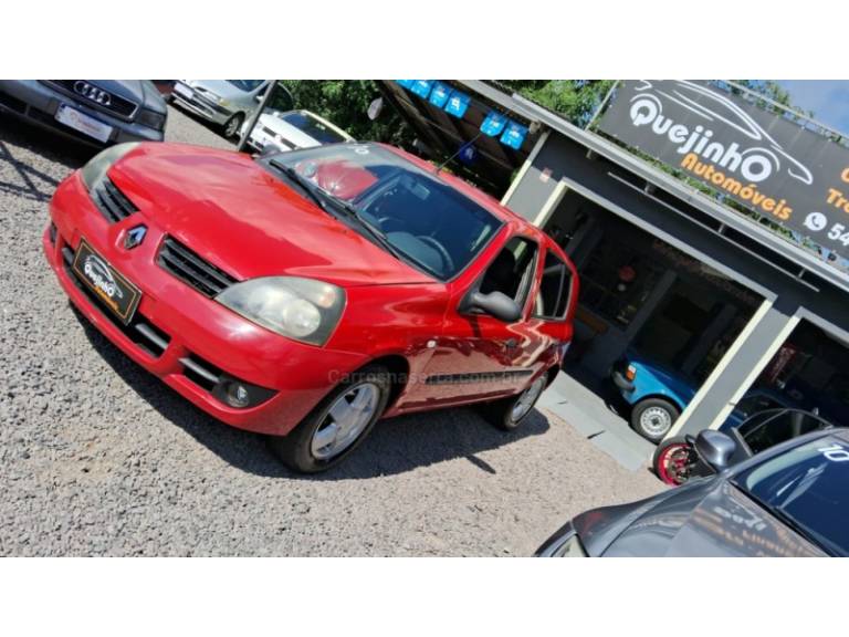 RENAULT - CLIO - 2010/2010 - Vermelha - R$ 21.900,00