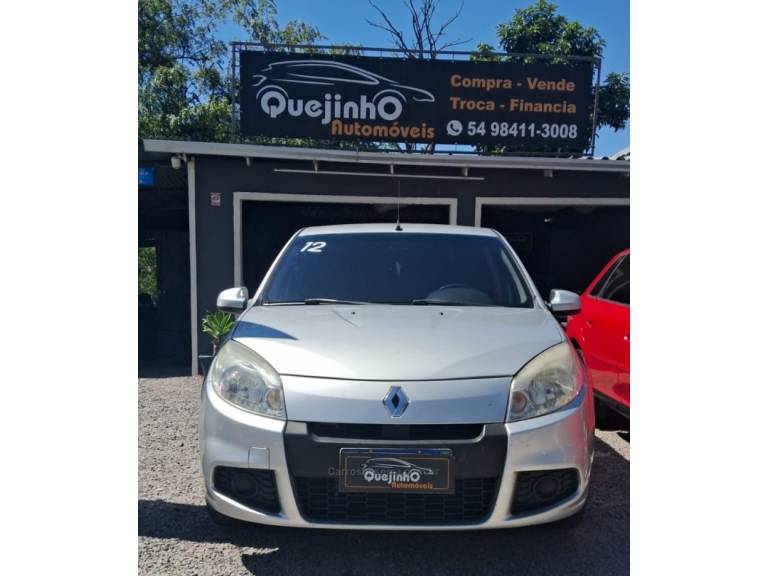 RENAULT - SANDERO - 2011/2012 - Prata - R$ 29.900,00