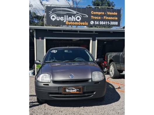 RENAULT - CLIO - 2000/2000 - Cinza - R$ 9.900,00
